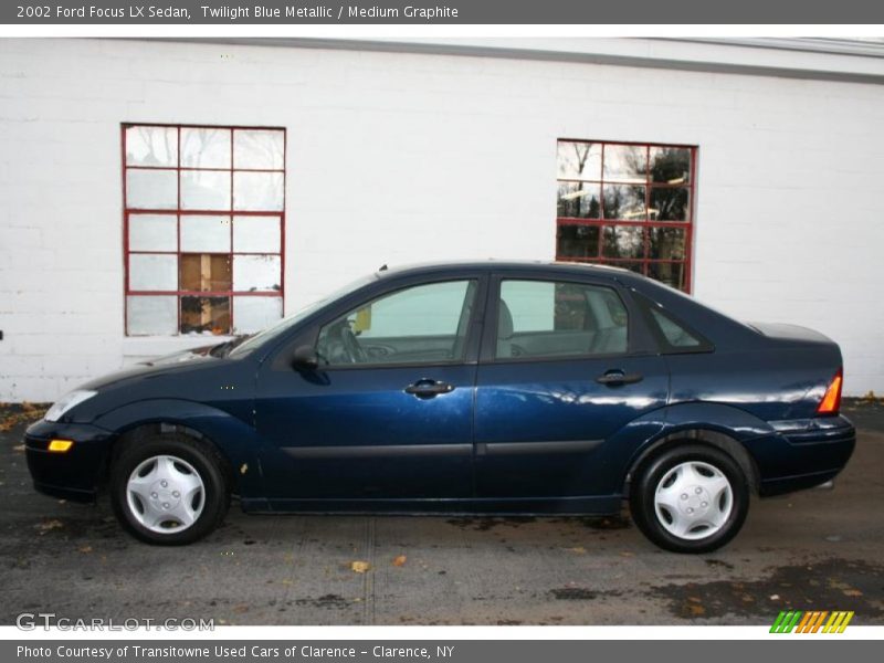  2002 Focus LX Sedan Twilight Blue Metallic