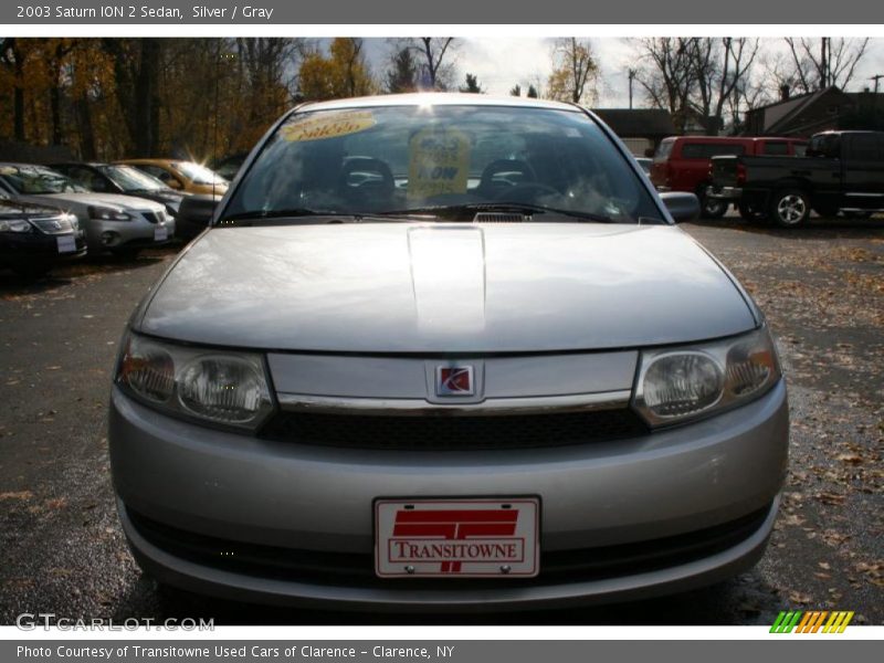 Silver / Gray 2003 Saturn ION 2 Sedan