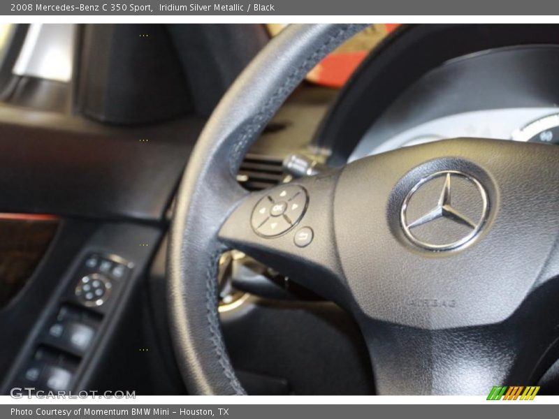 Iridium Silver Metallic / Black 2008 Mercedes-Benz C 350 Sport