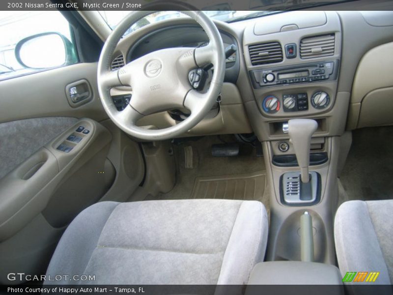 Mystic Green / Stone 2002 Nissan Sentra GXE