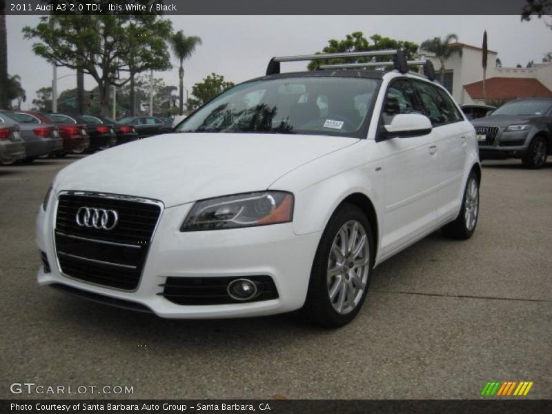 Front 3/4 View of 2011 A3 2.0 TDI