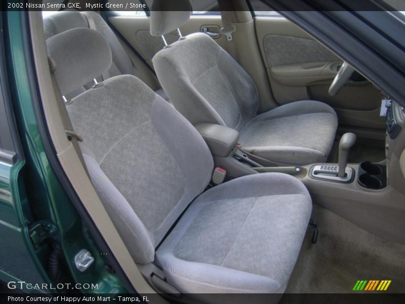 Mystic Green / Stone 2002 Nissan Sentra GXE