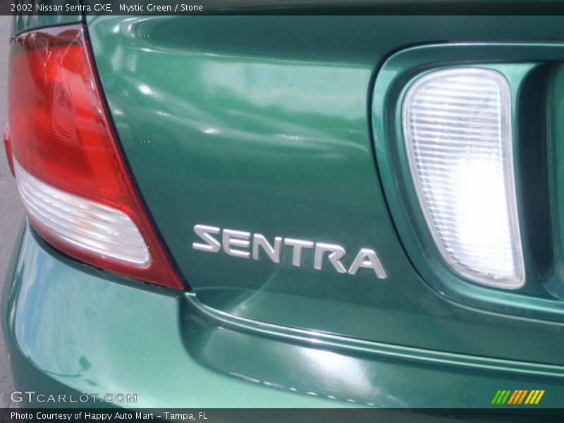 Mystic Green / Stone 2002 Nissan Sentra GXE