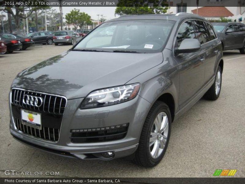 Graphite Grey Metallic / Black 2011 Audi Q7 3.0 TDI quattro