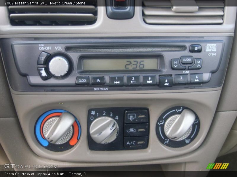 Mystic Green / Stone 2002 Nissan Sentra GXE