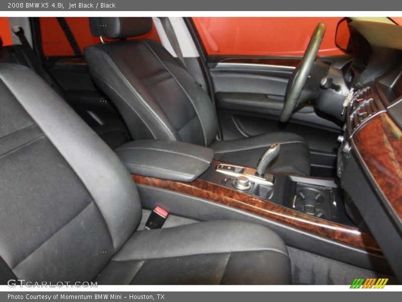 Jet Black / Black 2008 BMW X5 4.8i