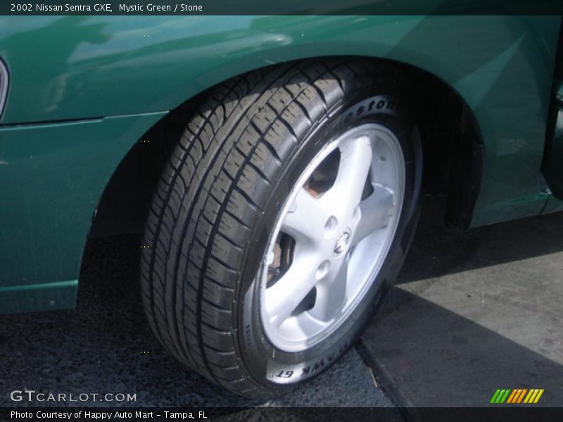 Mystic Green / Stone 2002 Nissan Sentra GXE
