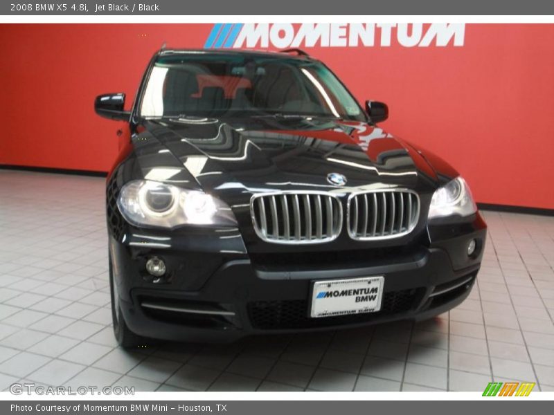 Jet Black / Black 2008 BMW X5 4.8i