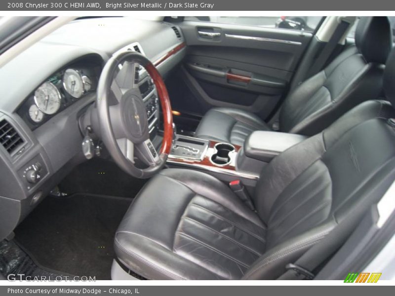  2008 300 C HEMI AWD Dark Slate Gray Interior
