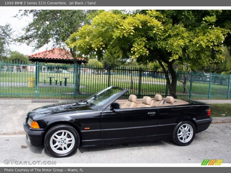 Jet Black / Sand 1999 BMW 3 Series 323i Convertible