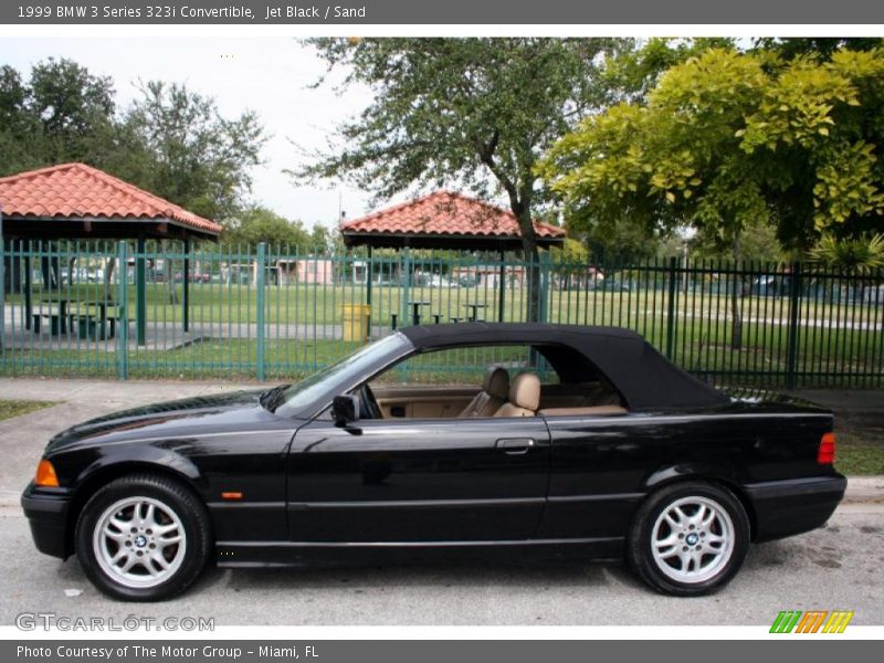 Jet Black / Sand 1999 BMW 3 Series 323i Convertible