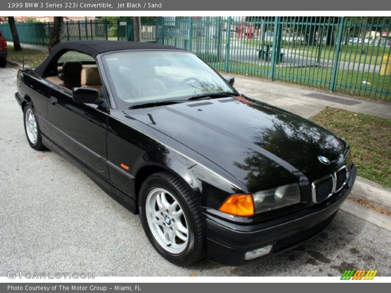Jet Black / Sand 1999 BMW 3 Series 323i Convertible