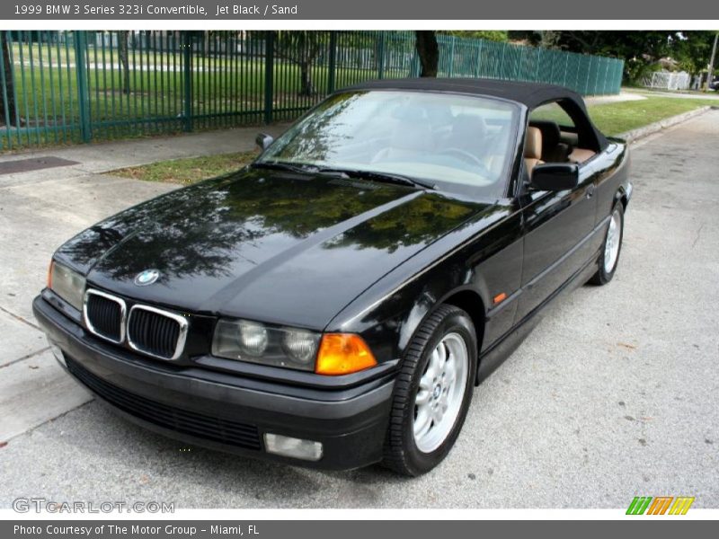 Jet Black / Sand 1999 BMW 3 Series 323i Convertible
