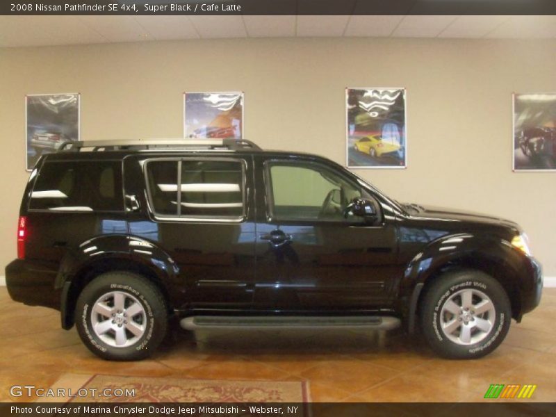 Super Black / Cafe Latte 2008 Nissan Pathfinder SE 4x4