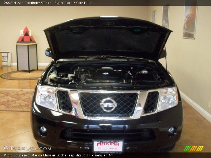 Super Black / Cafe Latte 2008 Nissan Pathfinder SE 4x4