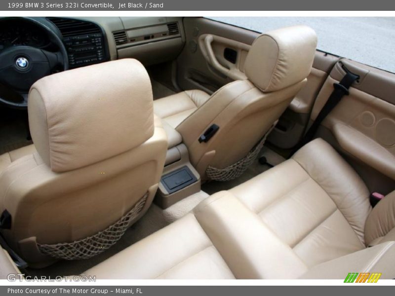 Jet Black / Sand 1999 BMW 3 Series 323i Convertible