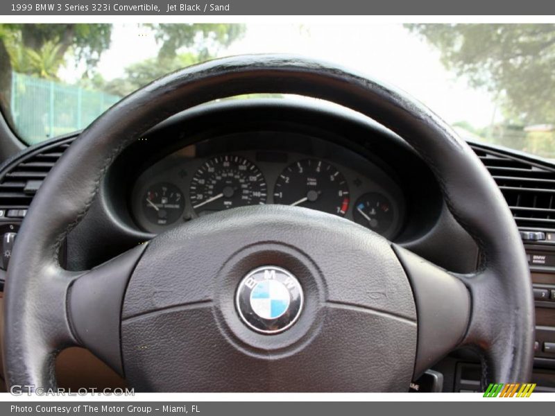 Jet Black / Sand 1999 BMW 3 Series 323i Convertible