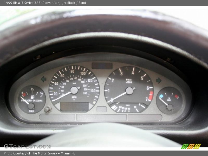  1999 3 Series 323i Convertible 323i Convertible Gauges