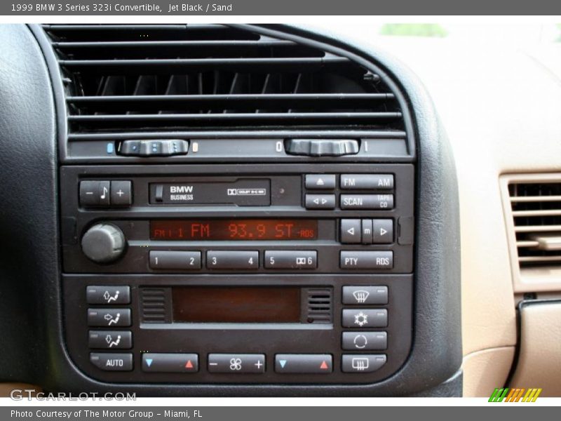 Jet Black / Sand 1999 BMW 3 Series 323i Convertible