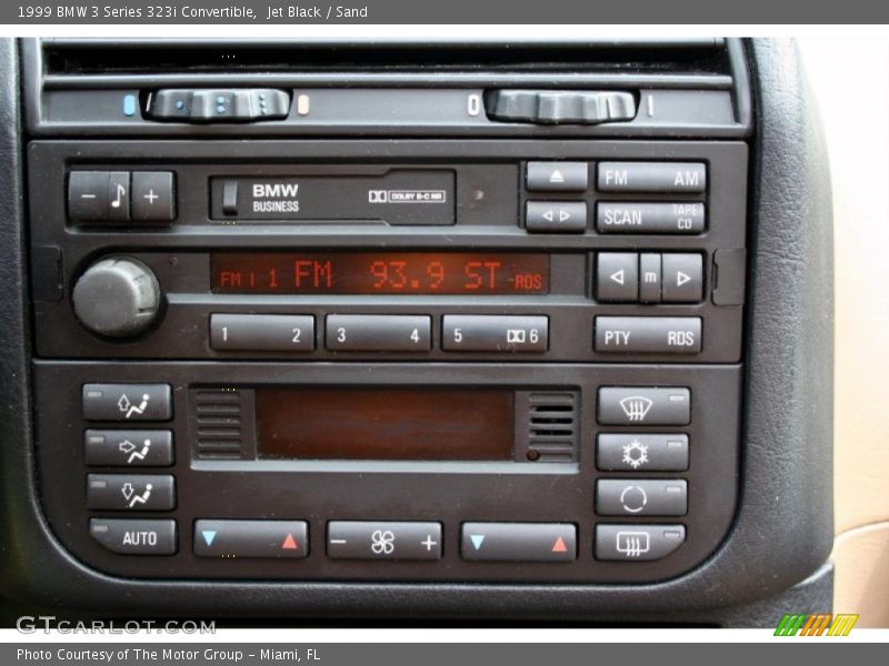 Jet Black / Sand 1999 BMW 3 Series 323i Convertible