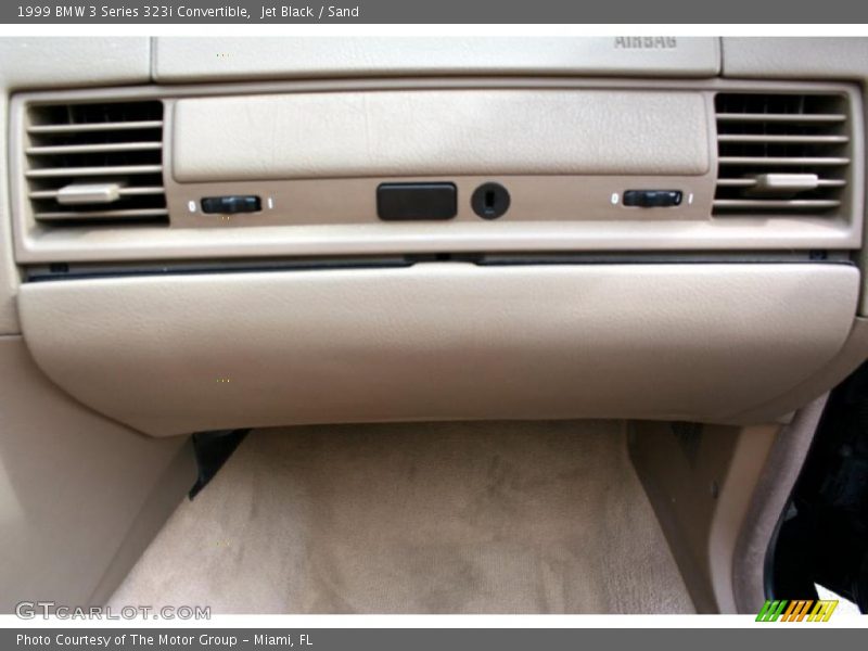 Jet Black / Sand 1999 BMW 3 Series 323i Convertible