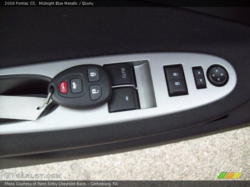 Midnight Blue Metallic / Ebony 2009 Pontiac G5