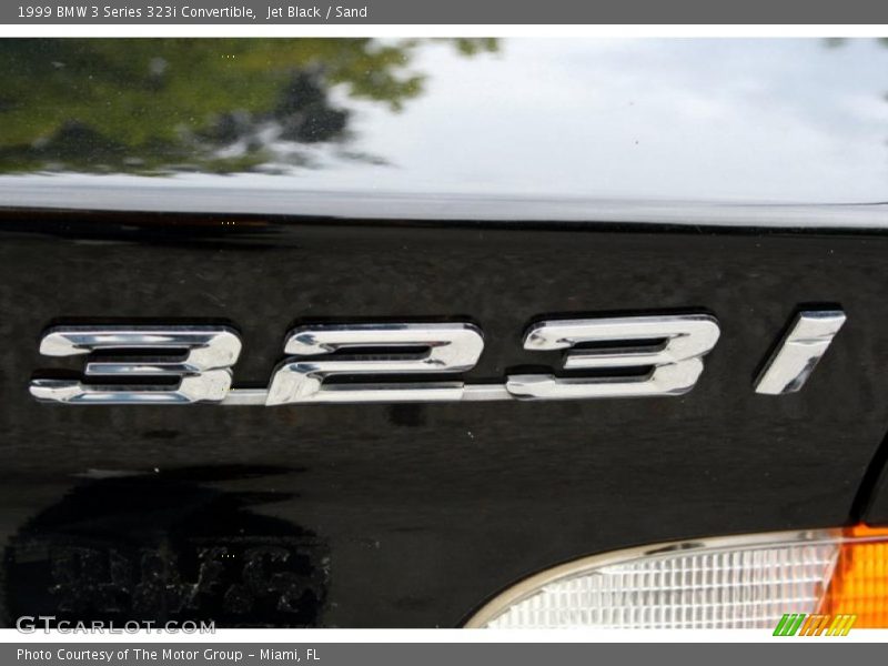 Jet Black / Sand 1999 BMW 3 Series 323i Convertible