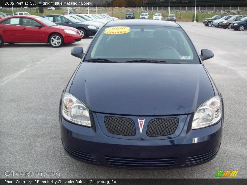 Midnight Blue Metallic / Ebony 2009 Pontiac G5