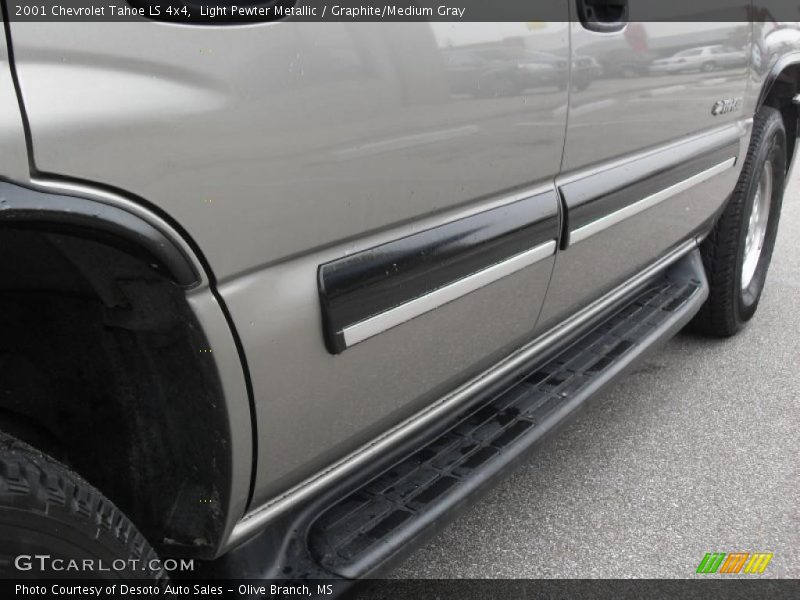 Light Pewter Metallic / Graphite/Medium Gray 2001 Chevrolet Tahoe LS 4x4