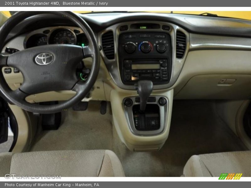 Dashboard of 2001 Highlander 4WD