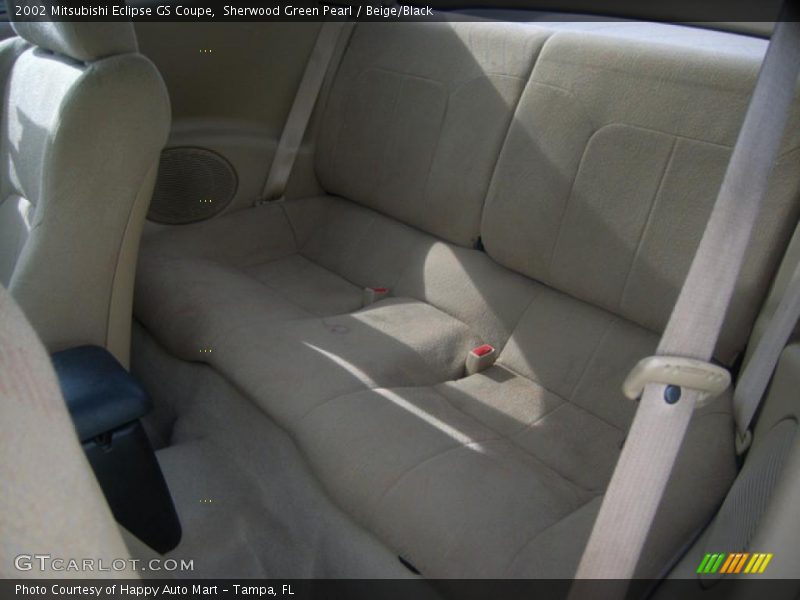 Sherwood Green Pearl / Beige/Black 2002 Mitsubishi Eclipse GS Coupe