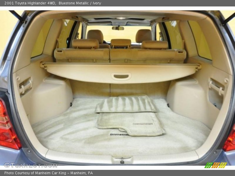  2001 Highlander 4WD Trunk