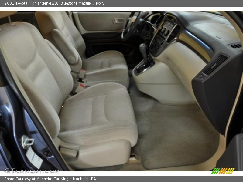  2001 Highlander 4WD Ivory Interior