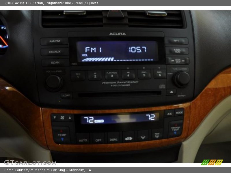 Nighthawk Black Pearl / Quartz 2004 Acura TSX Sedan