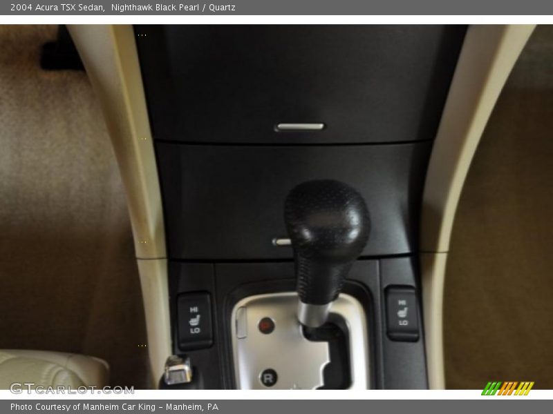 Nighthawk Black Pearl / Quartz 2004 Acura TSX Sedan