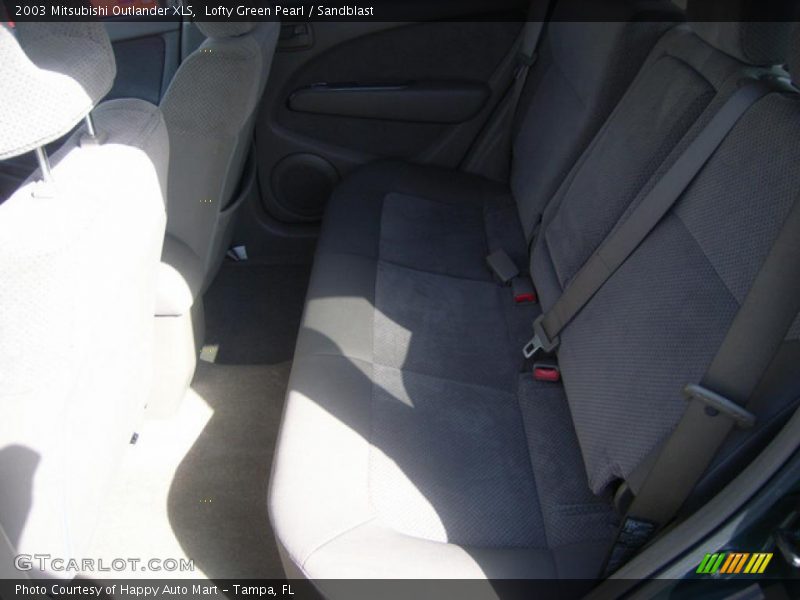 Lofty Green Pearl / Sandblast 2003 Mitsubishi Outlander XLS