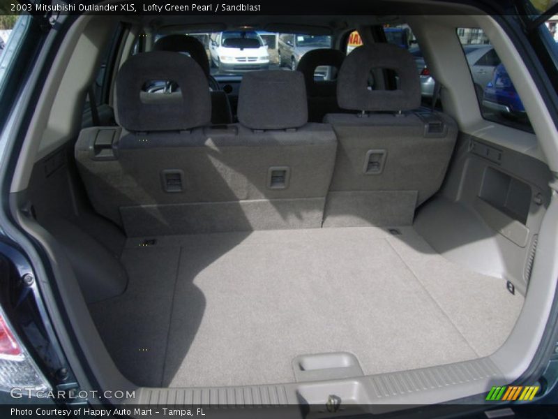 Lofty Green Pearl / Sandblast 2003 Mitsubishi Outlander XLS