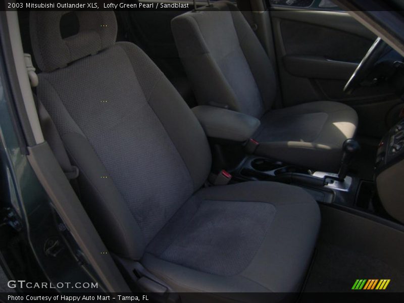Lofty Green Pearl / Sandblast 2003 Mitsubishi Outlander XLS