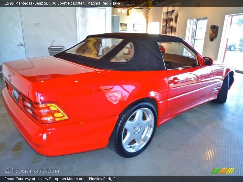  1999 SL 500 Sport Roadster Magma Red