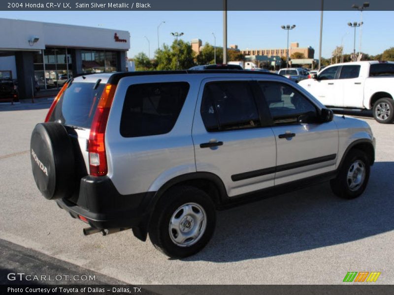 Satin Silver Metallic / Black 2004 Honda CR-V LX