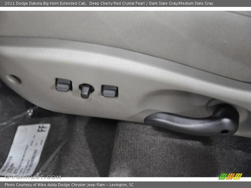 Deep Cherry Red Crystal Pearl / Dark Slate Gray/Medium Slate Gray 2011 Dodge Dakota Big Horn Extended Cab