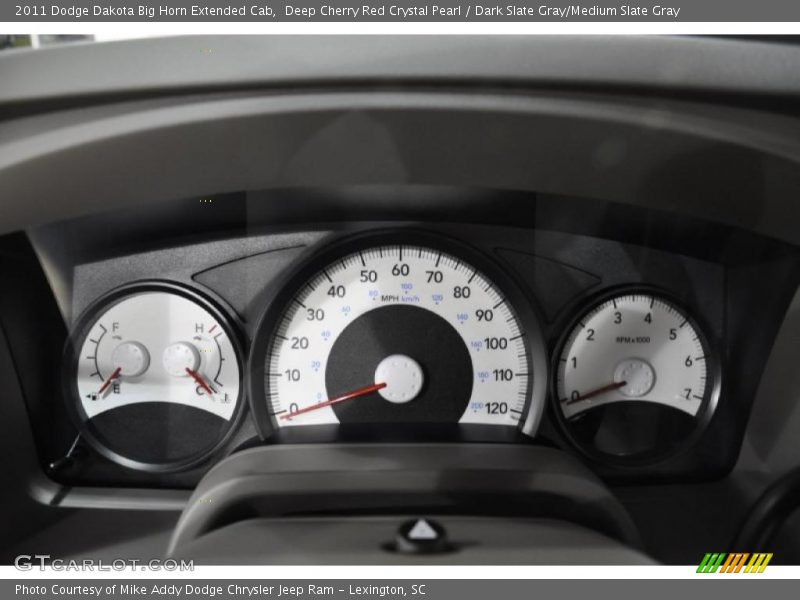  2011 Dakota Big Horn Extended Cab Big Horn Extended Cab Gauges