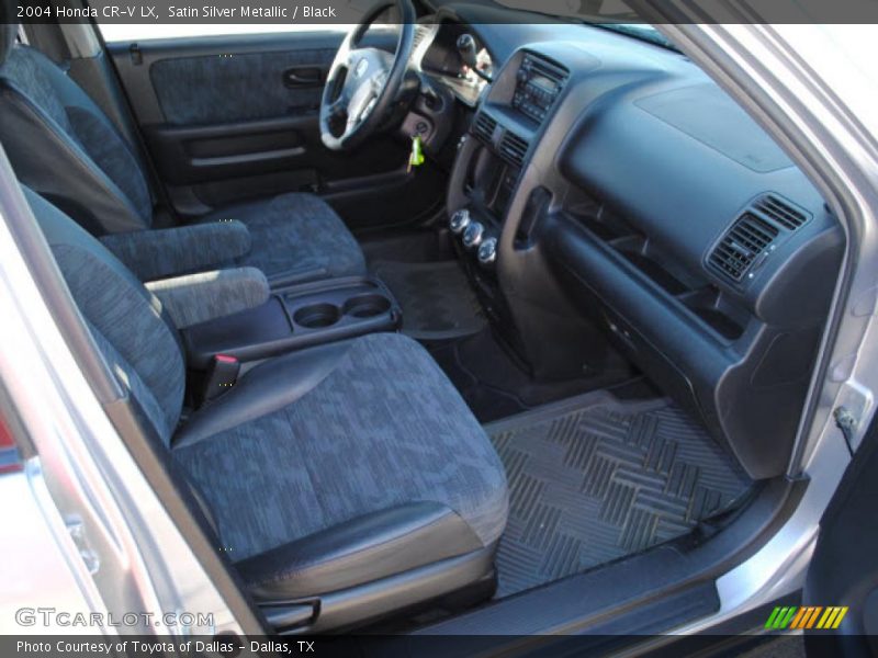 Satin Silver Metallic / Black 2004 Honda CR-V LX