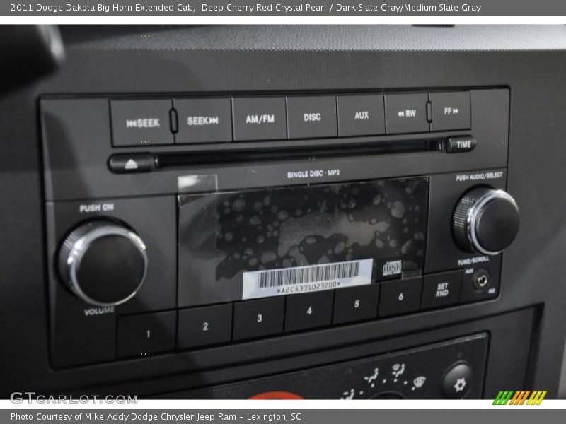 Controls of 2011 Dakota Big Horn Extended Cab