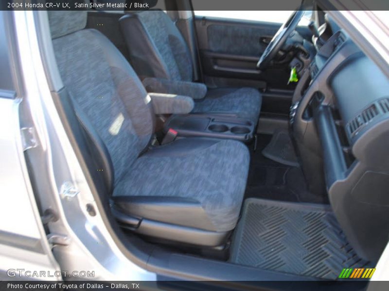 Satin Silver Metallic / Black 2004 Honda CR-V LX
