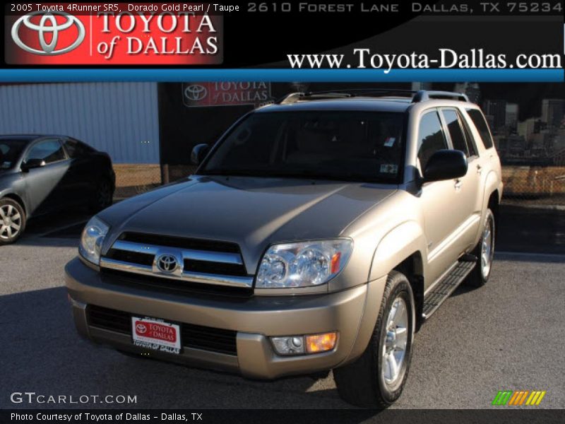 Dorado Gold Pearl / Taupe 2005 Toyota 4Runner SR5