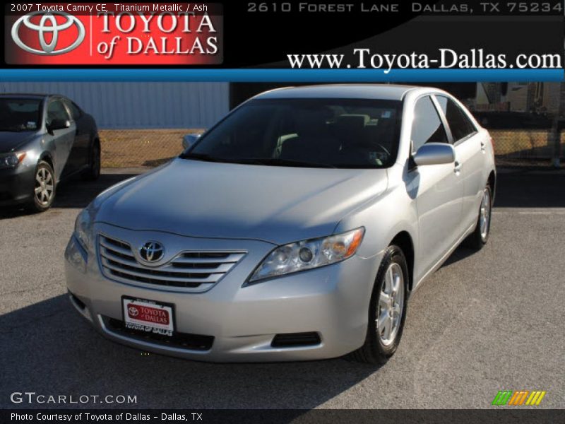 Titanium Metallic / Ash 2007 Toyota Camry CE