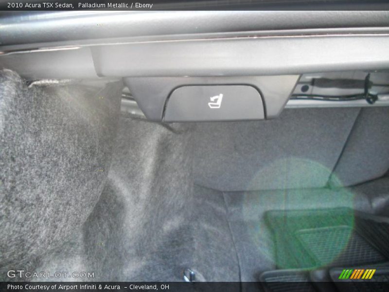 Palladium Metallic / Ebony 2010 Acura TSX Sedan