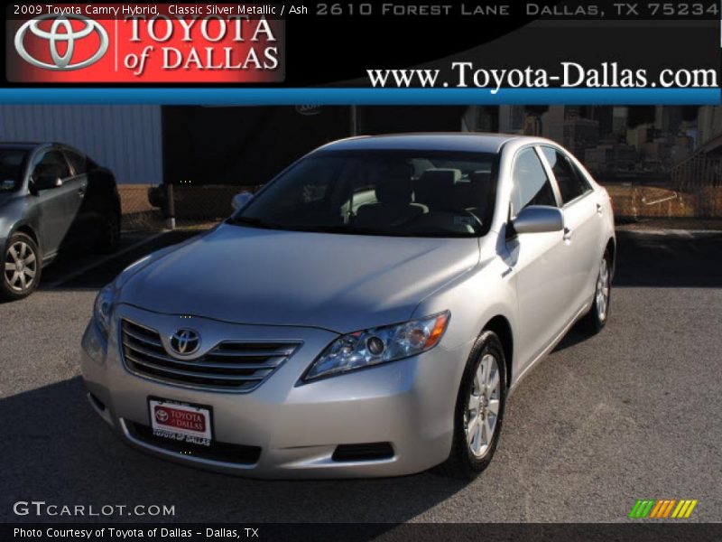 Classic Silver Metallic / Ash 2009 Toyota Camry Hybrid