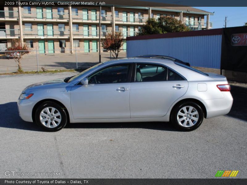 Classic Silver Metallic / Ash 2009 Toyota Camry Hybrid